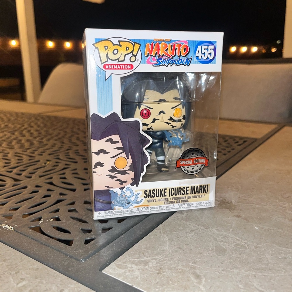 Sasuke Curse Mark Vinyl Figure
